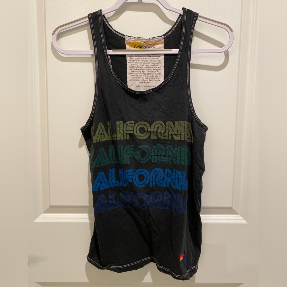 Aviator Nation California Tank Top